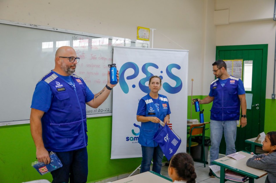 Samae inicia segundo semestre do programa de educação ambiental com 187 alunos