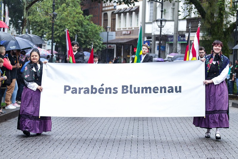Prefeitura de Blumenau divulga programação dos 176 anos da cidade