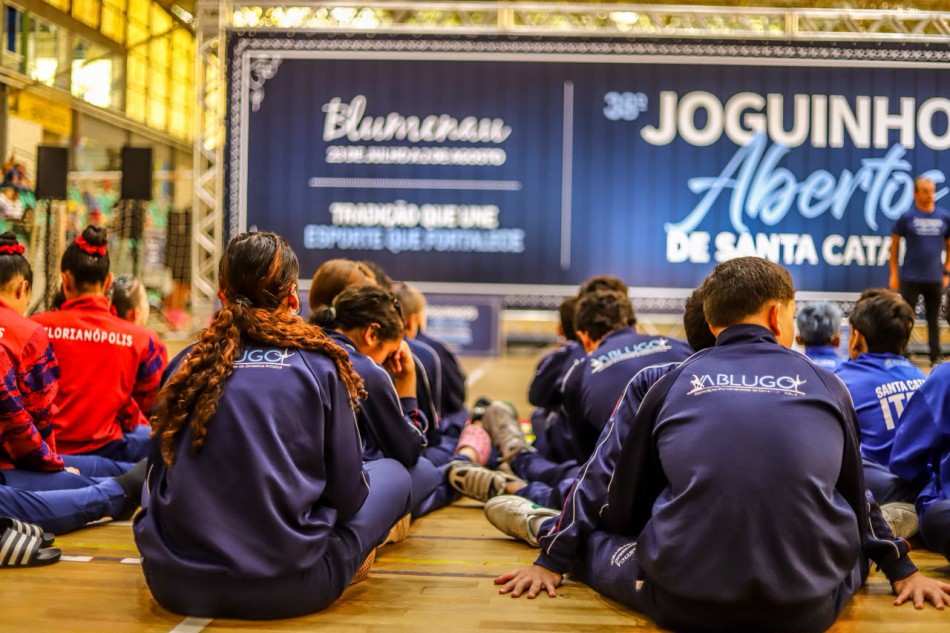 Blumenau estreia em sete modalidades nesta terça-feira, dia 28, pelos Joguinhos Abertos de Santa Catarina