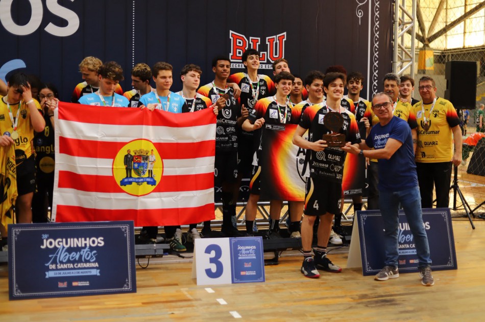 Blumenau conquista mais dois troféus de bronze e amplia campanha nos Joguinhos Abertos de Santa Catarina
