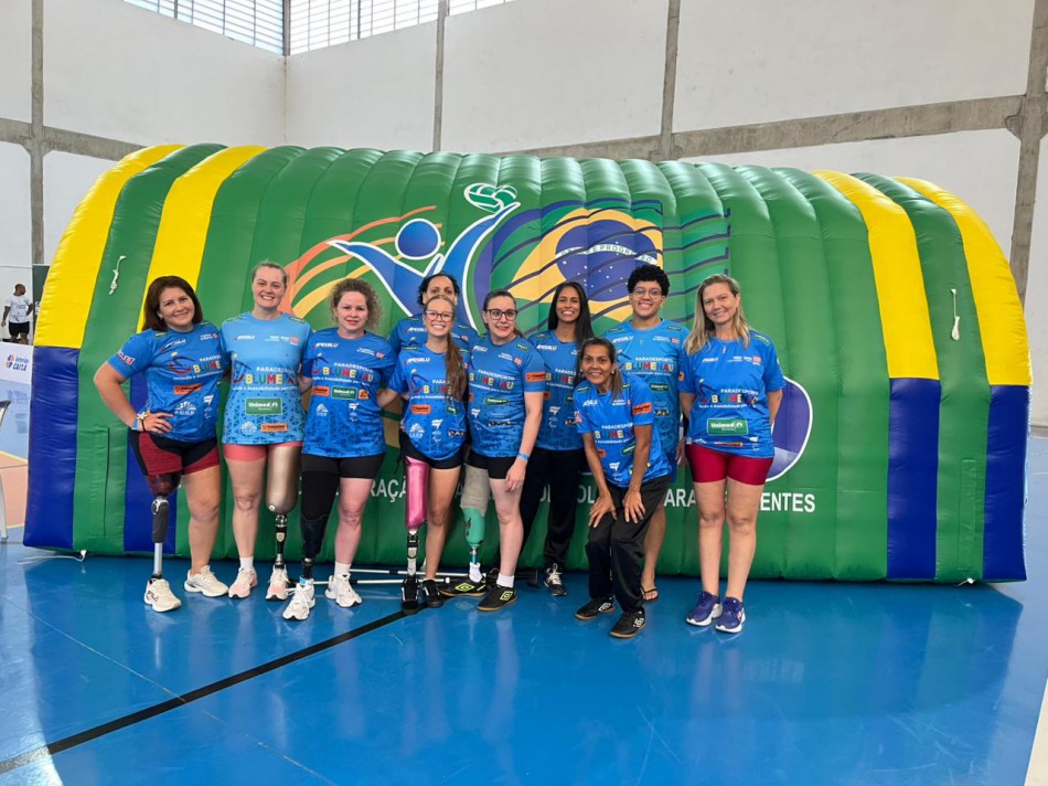 Blumenau recebe etapa do Campeonato Brasileiro Feminino de Voleibol Sentado pela primeira vez