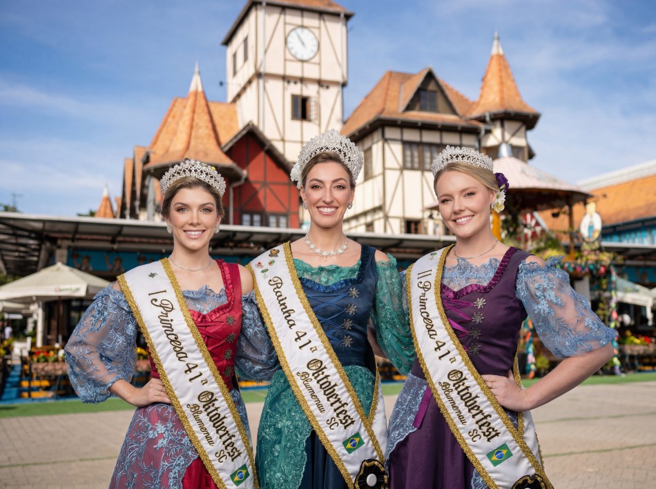 Inscrições para o concurso da realeza da 42ª Oktoberfest Blumenau abrem nesta quarta-feira, dia 10