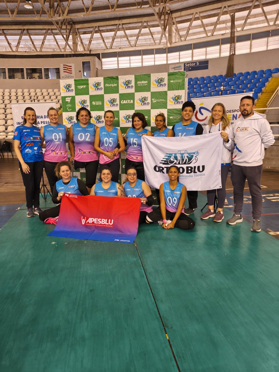 Final de semana marcado por conquista de títulos nacionais no Paradesporto de Blumenau