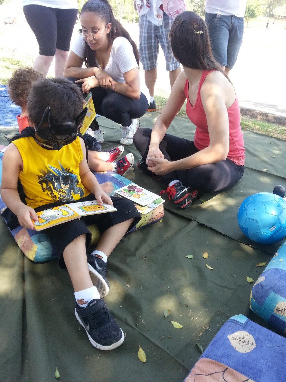 Parque da Leitura comemora um ano