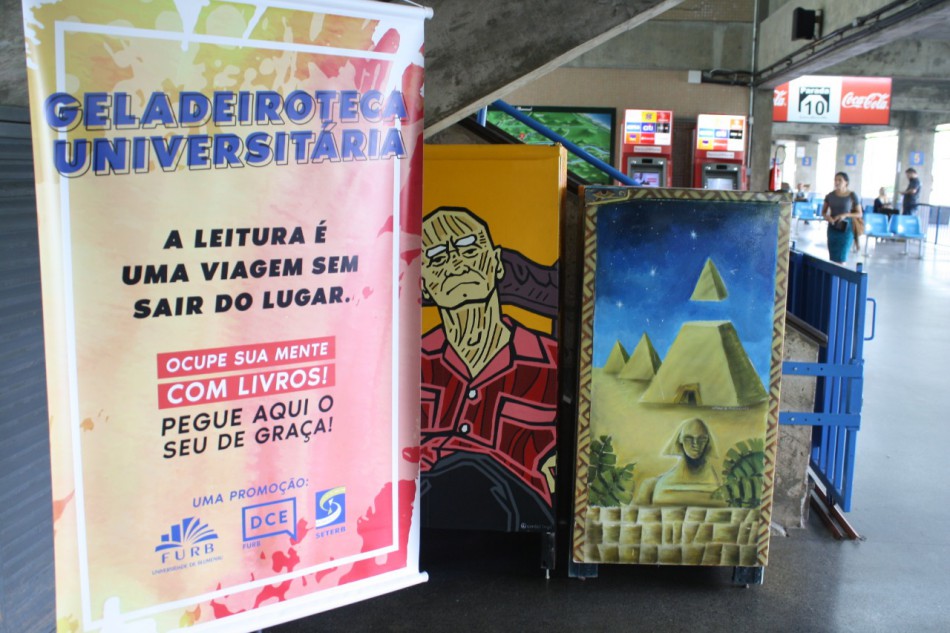 Rodoviária de Blumenau recebe ponto da Geladeiroteca