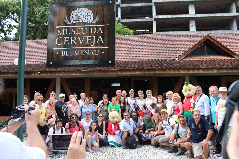 Jornalistas internacionais visitam Blumenau