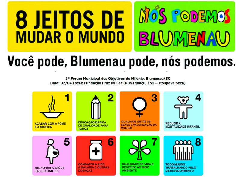 1º Fórum Municipal do Movimento Nós Podemos Blumenau