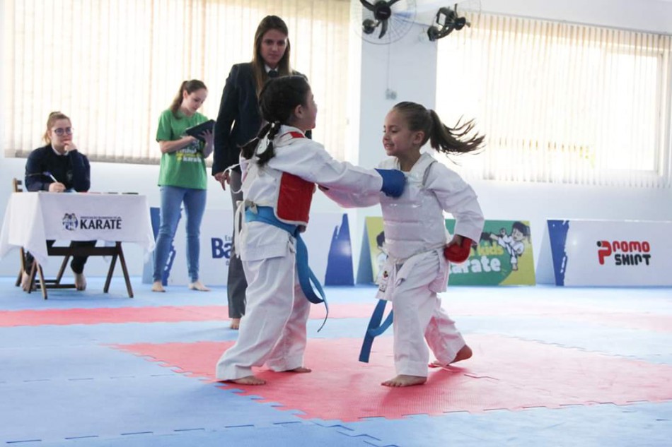 Karate se apresentará em shopping de Blumenau