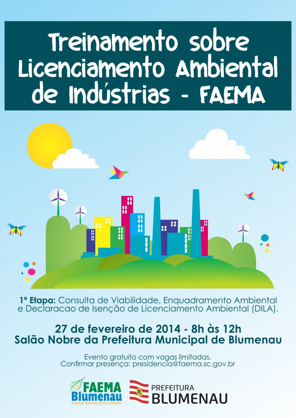Faema oferece treinamento sobre licenciamento ambiental de indústrias