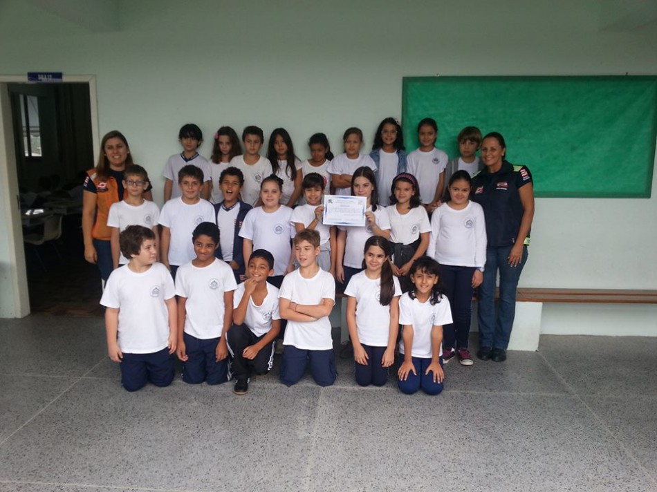 Defesa Civil na Escola encerra atividades na EBM Pedro II