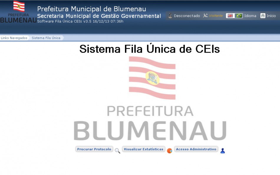 Fila Única dos CEIs já está disponível no site