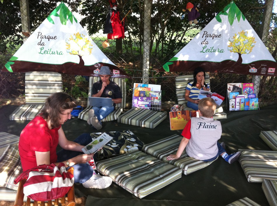Parque da Leitura entra no clima de outono
