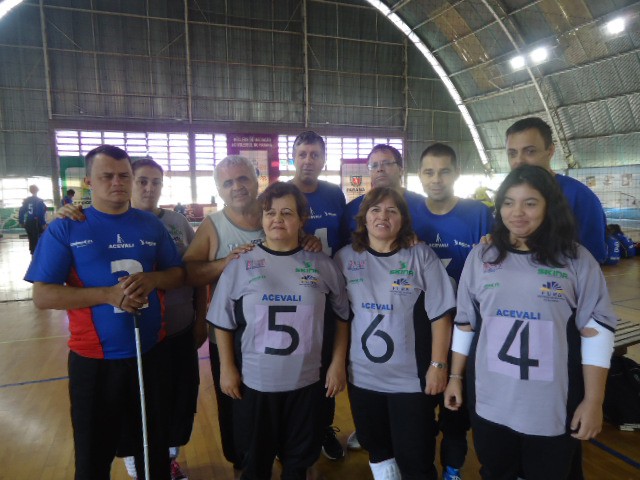 Blumenau fica com a prata no Regional Sul de Goalball