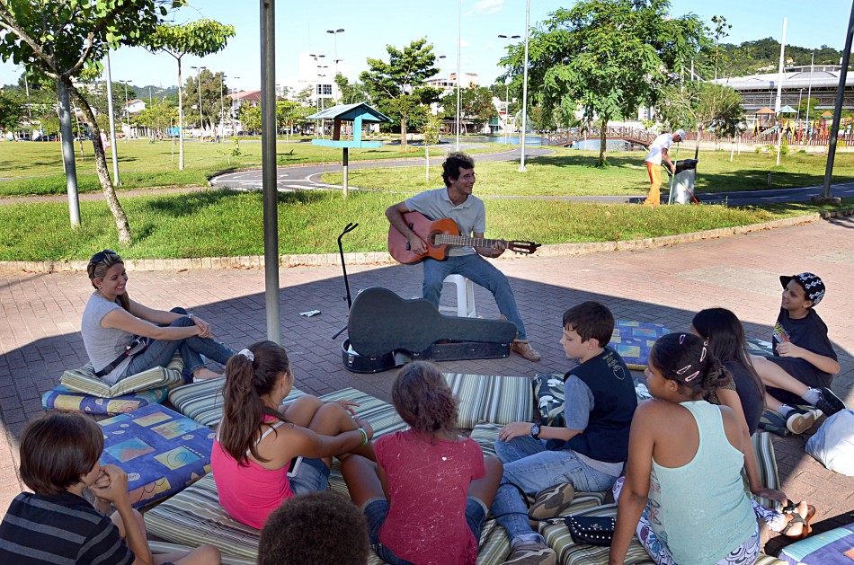 Parque Ramiro Ruediger recebe projeto Poesias Andantes