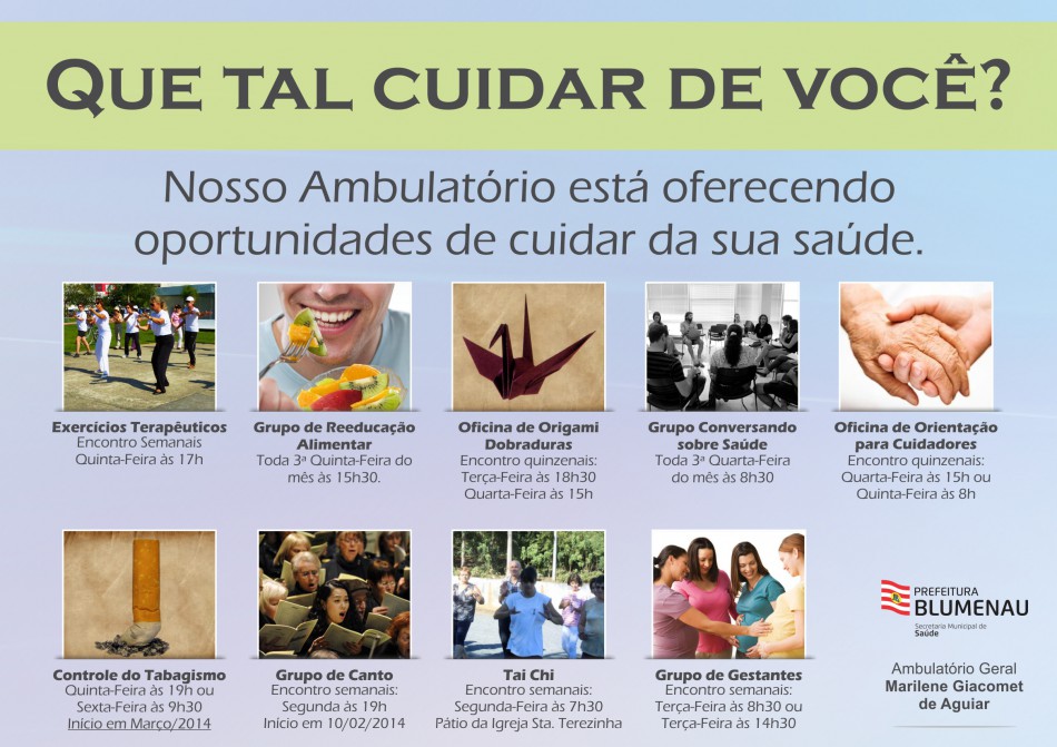 Nesta quarta tem AgitaSUS no bairro Escola Agrícola