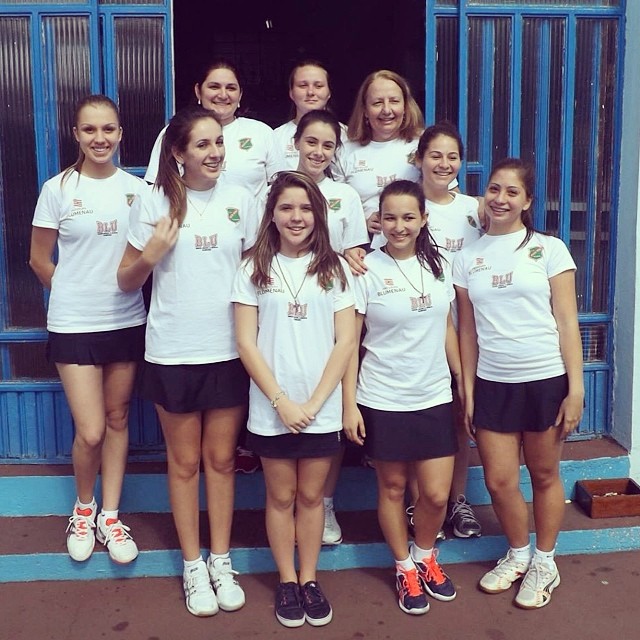 Bolão 16 Feminino de Blumenau conquista bons resultados em Caçador