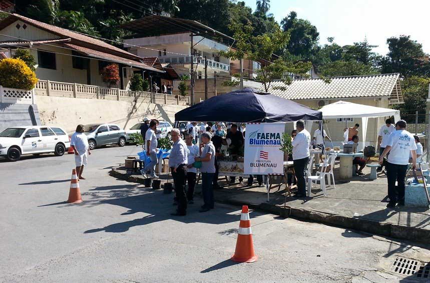 Comunidade do Vorstadt é contemplada com ações ambientais
