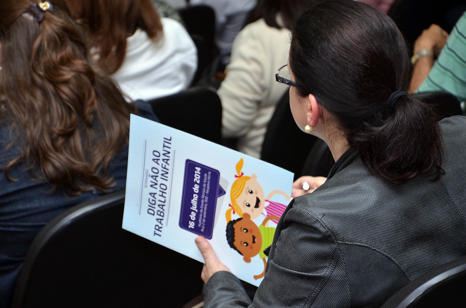 Diga Não ao Trabalho Infantil é tema de seminário