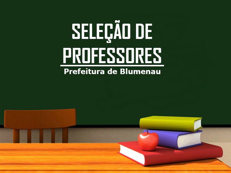 Inscrições abertas para seleção de professores de diversas áreas