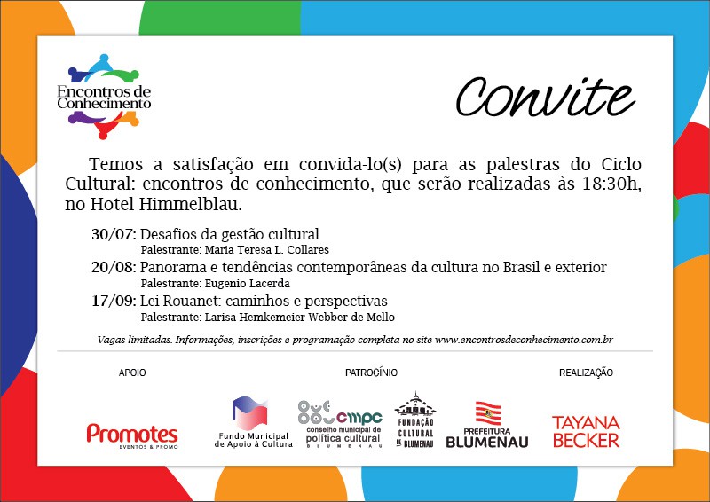 Especialista fala dos desafios na gestão cultural