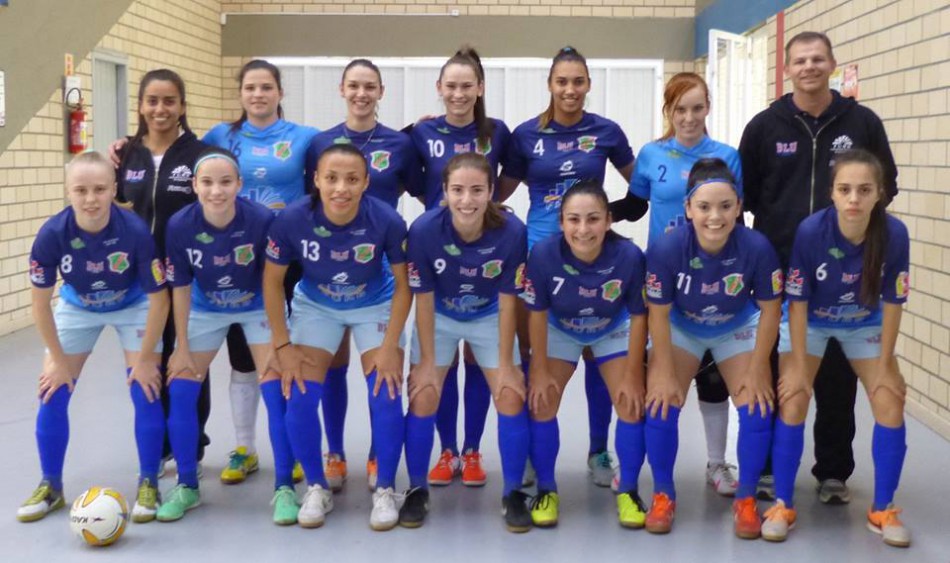 Futsal feminino de Blumenau embarca nesta quinta-feira para o Paraná