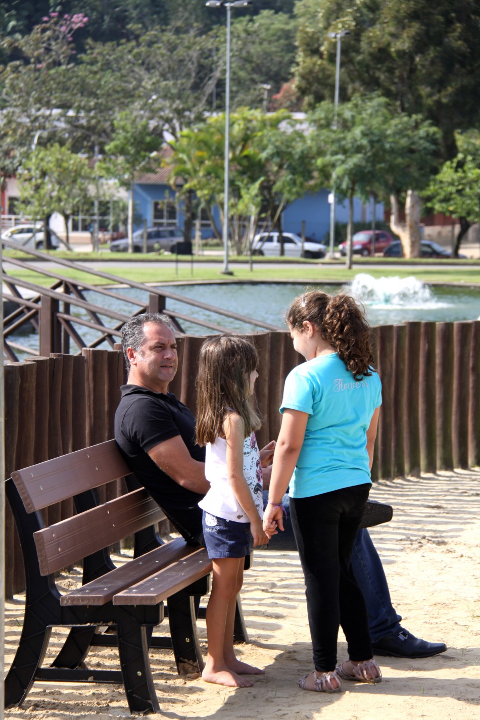 Parque Ramiro Ruediger ganha novos bancos de descanso