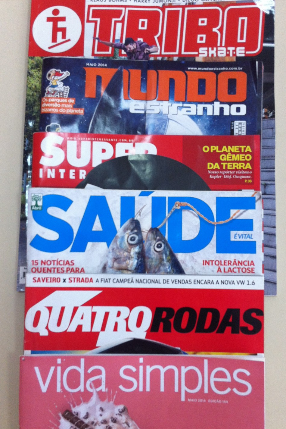 Parque da Leitura disponibiliza revistas e jornais