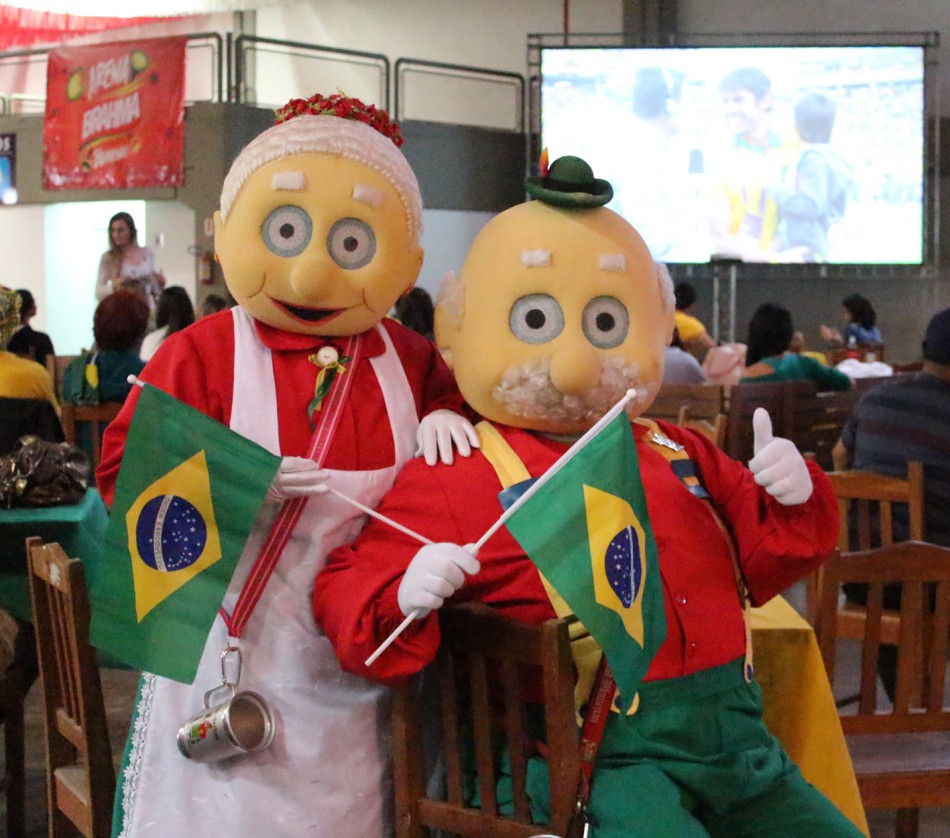 Vila Germânica espera os torcedores para o 3º jogo do Brasil na Copa