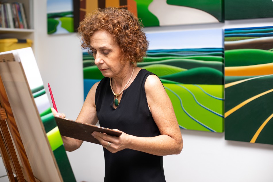 Maria Salette Werling comemora no MAB 40 anos de atuação