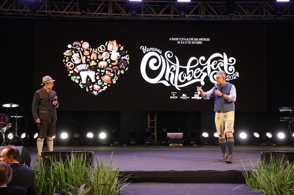 Novidades da 39ª Oktoberfest são apresentadas durante evento nesta terça-feira