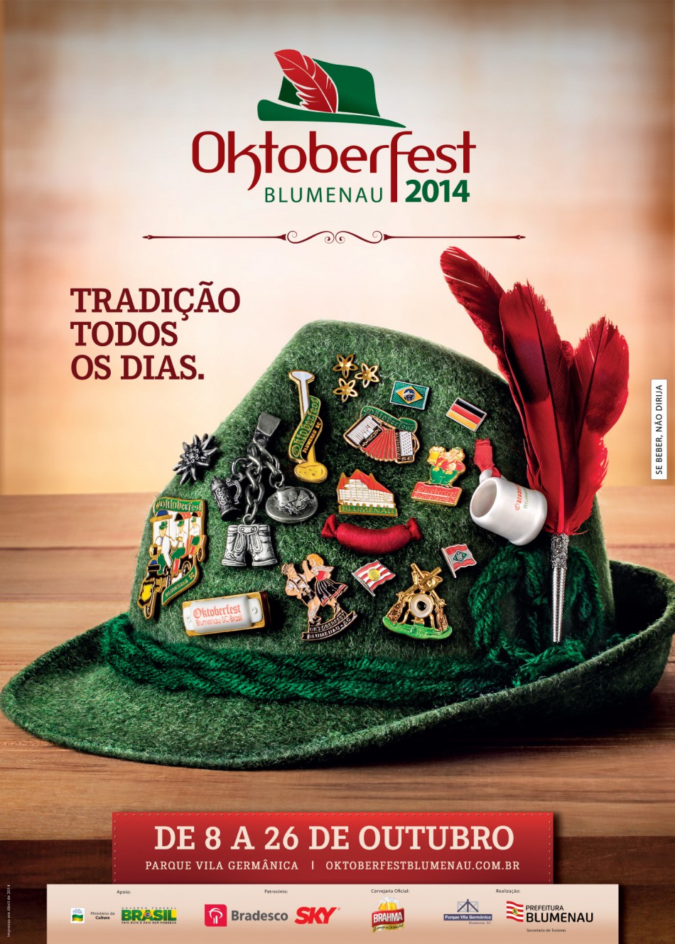 Iniciam as vendas físicas dos ingressos antecipados da Oktoberfest