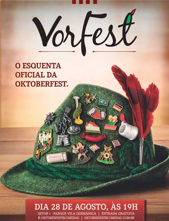 Vorfest, o esquenta da Oktoberfest, reúne mais de 2.700 pessoas