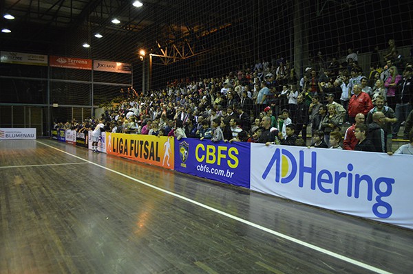 Blumenau conta com ginásio lotado para encarar o Jaraguá Futsal 