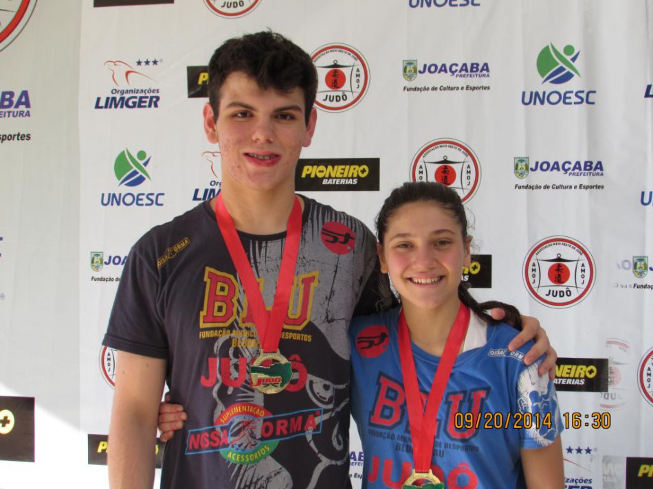 Judô de Blumenau fatura medalhas em competição estadual 