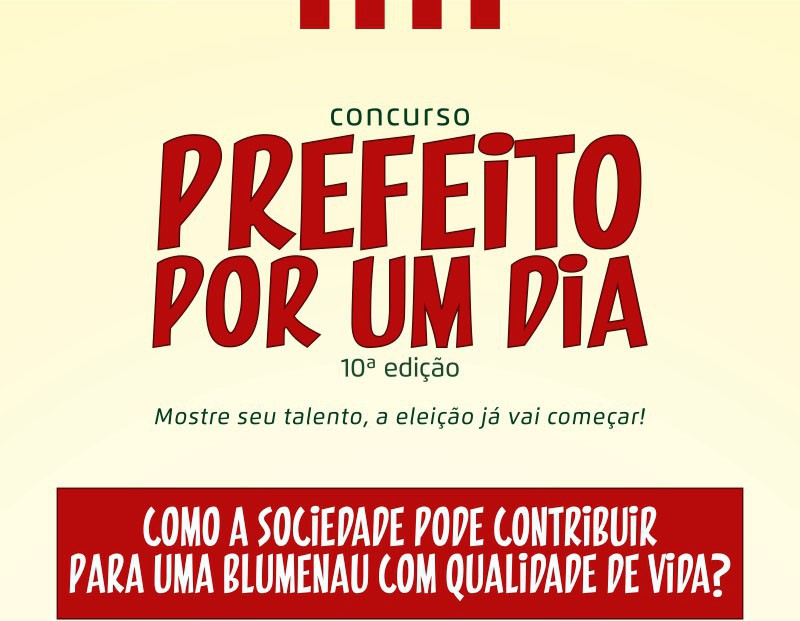 Vencedores do Prefeito Por Um Dia serão conhecidos nesta quinta