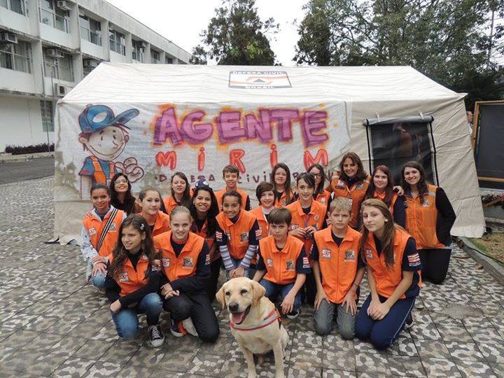 Próxima semana tem formatura de Agentes Mirins de Defesa Civil