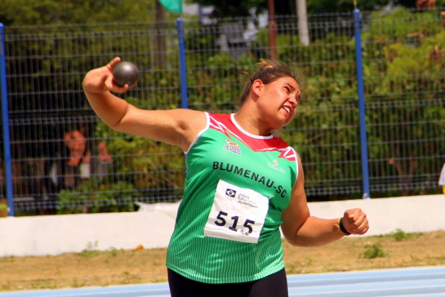 Atletismo de Blumenau é destaque nos Jogos Escolares da Juventude