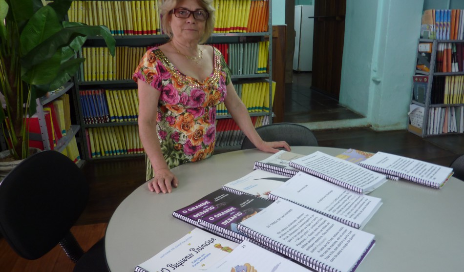 Centro Braille recebe livros para empréstimo