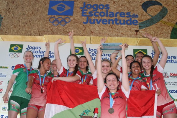 Blumenauenses se despedem dos Jogos Escolares da Juventude com medalhas de ouro