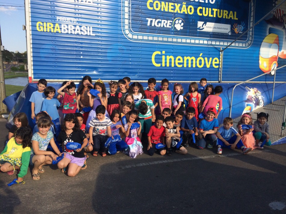 Cinemóvel permanece cinco dias em Blumenau