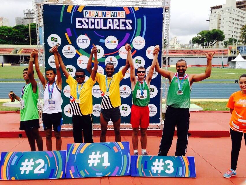 Atletas de Blumenau faturam medalhas nas Paralimpíadas Escolares
