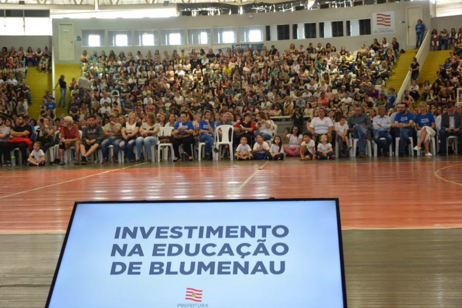 Prefeitura de Blumenau fará novos investimentos em educação