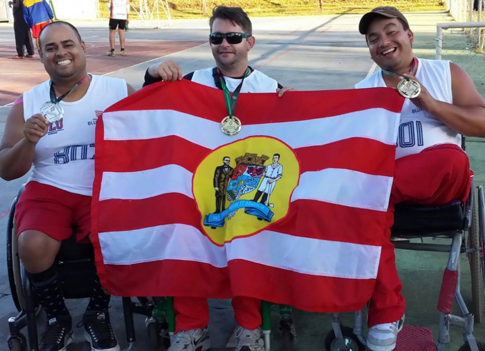 Paradesporto de Blumenau conquista 18 medalhas no 3º dia de Parajasc