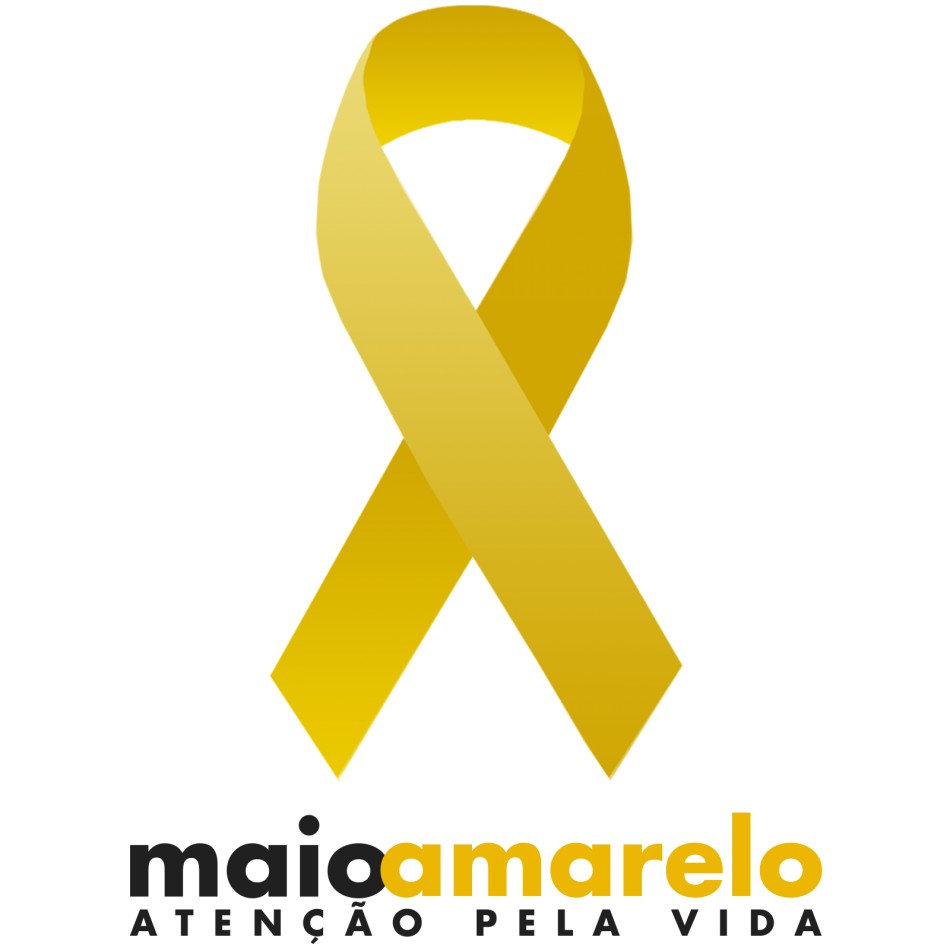 Passeata na rua XV de Novembro encerra campanha do Maio Amarelo