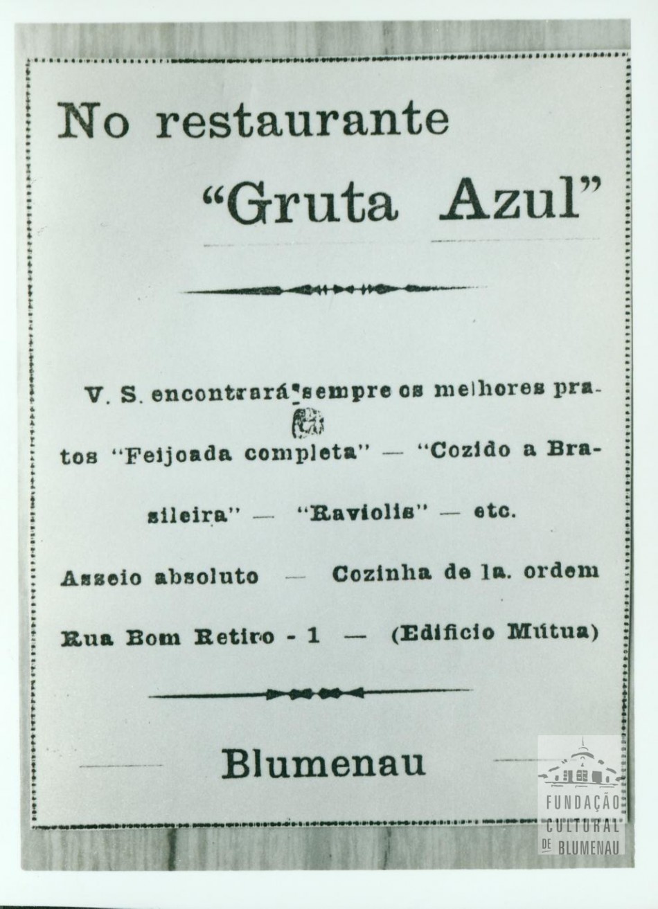 Memória Digital: Restaurante Gruta Azul