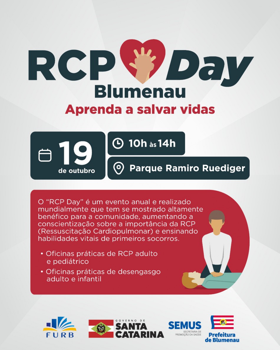 Samu promove evento para conscientização de primeiros socorros no Parque Ramiro