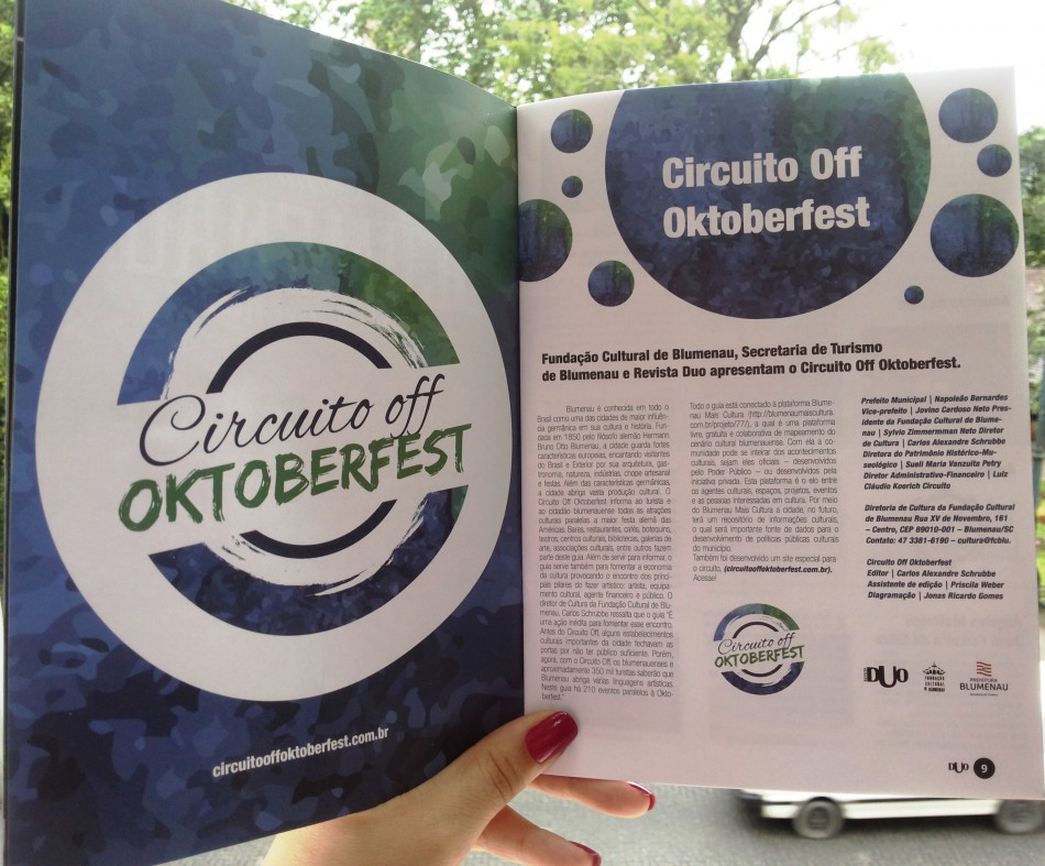 Revista relaciona atrações paralelas à Oktober