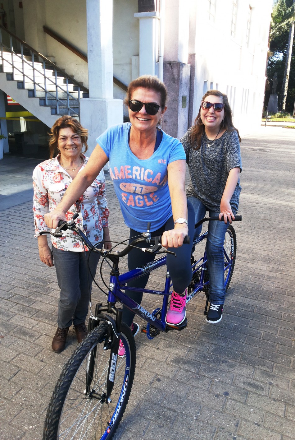 Projeto Novo Olhar oferece passeio ciclístico para cegos
