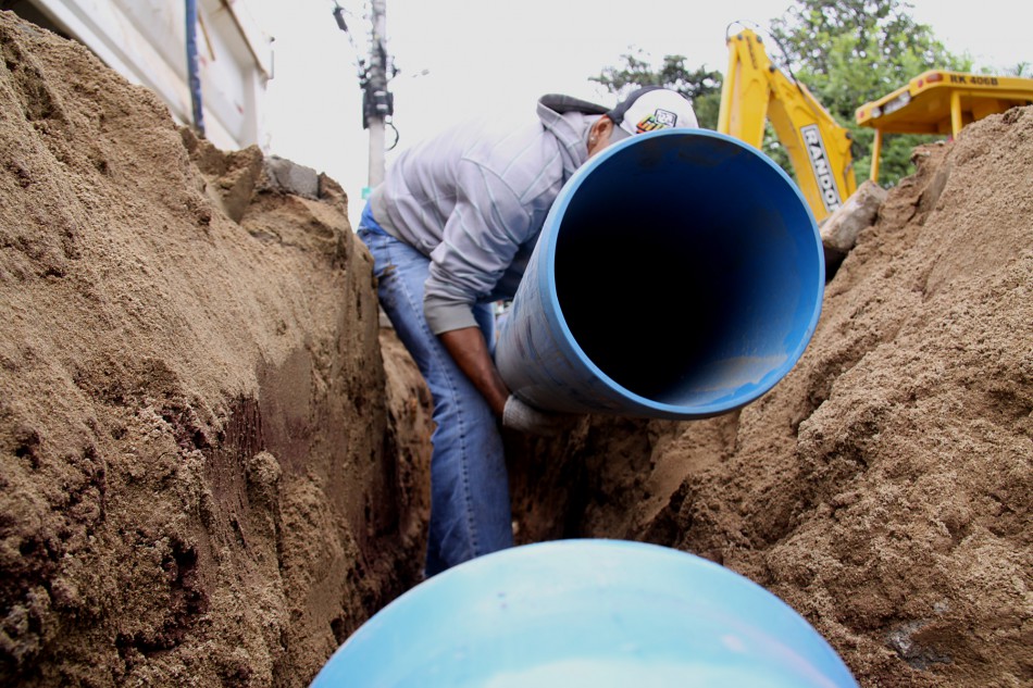 Obras do Samae se concentram no bairro Velha