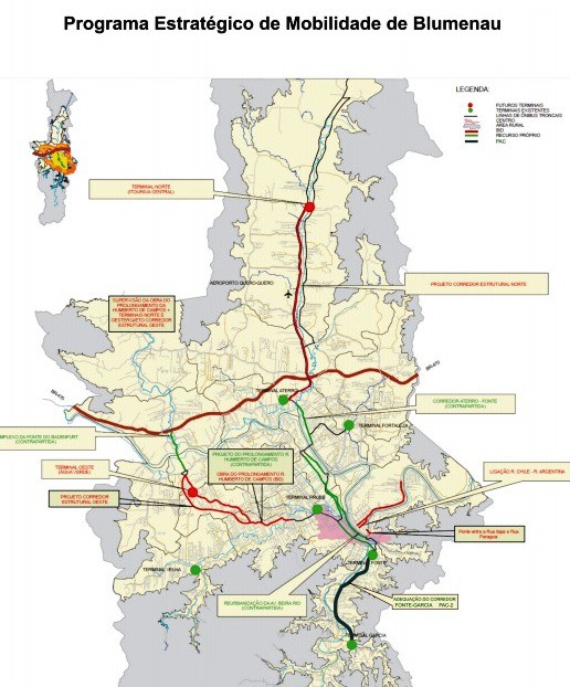 Projeto do Corredor Estrutural Sul está em fase de conclusão